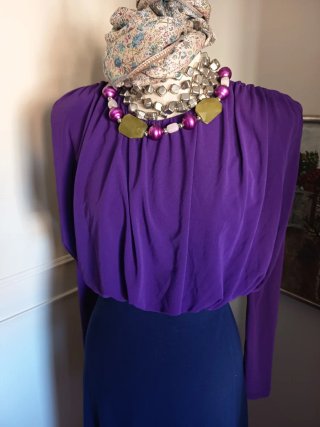 Zara cuerpo morado manga larga