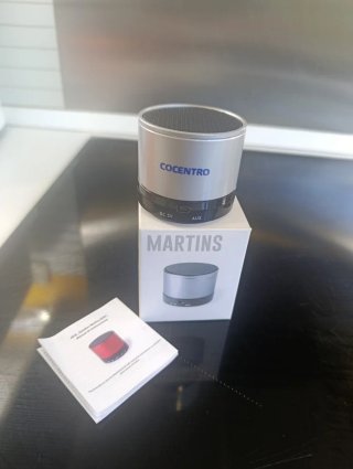 Altavoz Bluetooth Martins Plateado