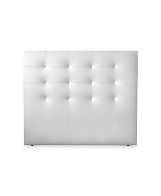 Cabecero Cama Tapizado Blanco 135cm