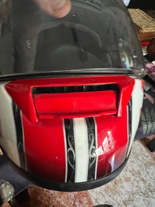 Casco Shoei XR-1100 Rojo/Blanco talla xs
