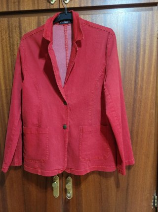 Chaqueta Tejana Roja