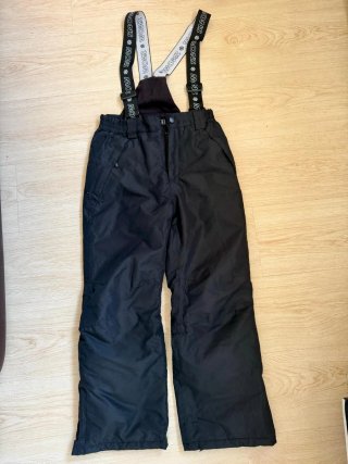 Pantalón de esquí con tirantes niño/niña