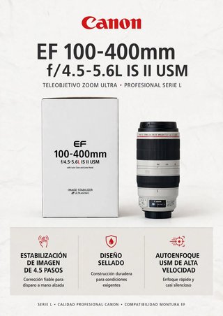 Canon EF 100-400mm f/4.5-5.6L IS II USM
