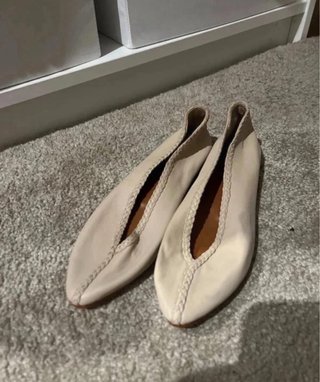 Bailarinas de piel Cortefiel