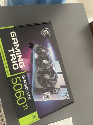 ¡SIN ABRIR! MSI GeForce RTX 5060 Ti Gaming Trio