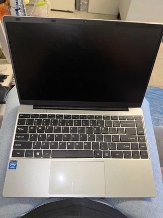 Ordenador portátil Intel Plata y Negro