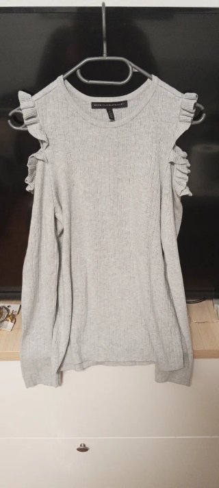 Camiseta Gris White House Black Market Talla M