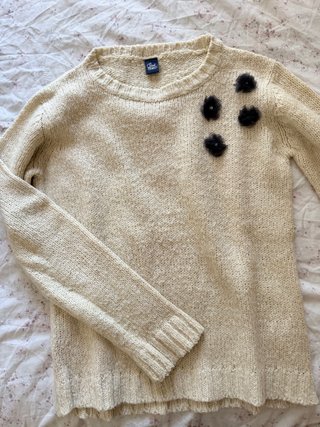 Jersey de punto beige