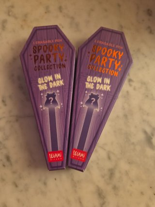 Coppia Penne Cancellabili Legami Spooky Party
