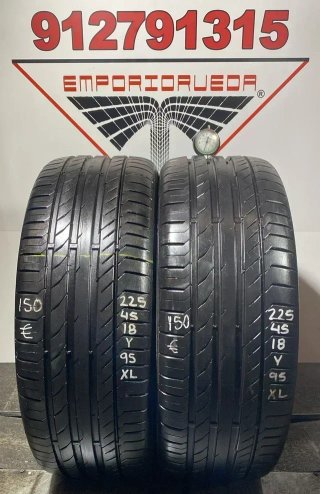 225 45 18 W CONTINENTAL RUEDA AL 90% VIDA UTIL