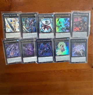 Lotto carte Yu-Gi-Oh! Numero