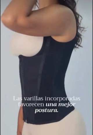 Faja Moldeadora Reloj de Arena Negra
