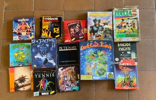 Pack 14 Juegos Atari ST Vintage con Caja
