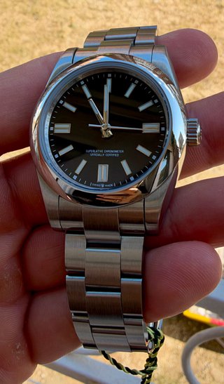 Reloj estilo Oyster Perpetual