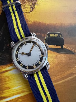 Reloj Vintage con Correa de Tela NATO