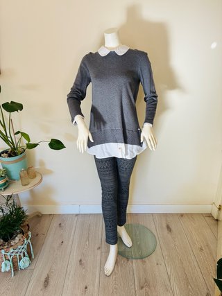 Jersey con camisa, incorporada  de alia y legging