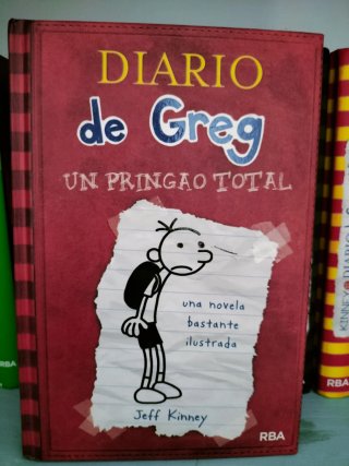 Libro Diario de greg 1. Un pringao total.
