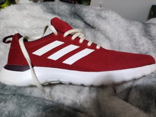 Zapatillas Adidas Rojas y Blancas