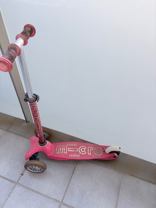 Patinete Micro 3 Ruedas Infantil Rosa
