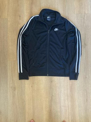 Chaqueta Deportiva Nike Negra Retro