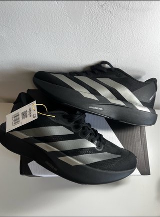 Zapatillas Adidas Adizero Evo SL Negras/Plata