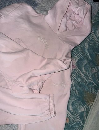 Conjunto Hoodrich rosa mujer