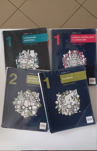 Libros primero de bachillerato