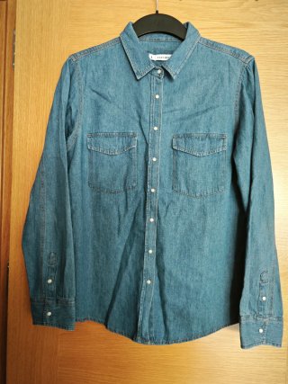 Blusa vaquera El Corte Inglés Talla L