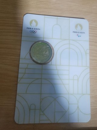 Moneda 2 Euros Francia 2024 Juegos Olímpicos