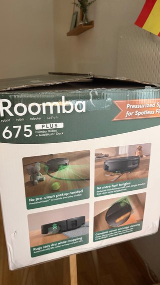 Robot Aspirador iRobot Roomba 675 Plus