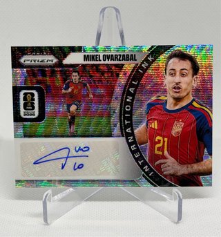 Mikel Oyarzabal Autograph Wave Prizm Panini 2026