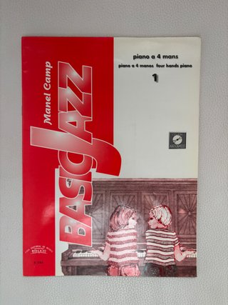 Método de piano jazz a 4 manos. Contiene CD