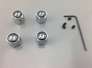 Tapones antirrobo rueda válvulas Hyundai