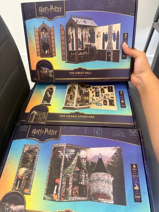 3 Miniature Harry Potter - angoli libri