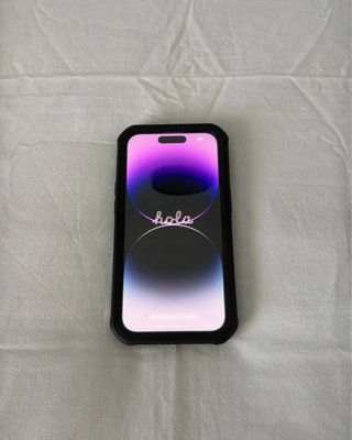 iPhone 14 Pro + funda + 2 cargadores