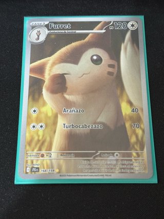 Carta Pokémon Furret 168/159