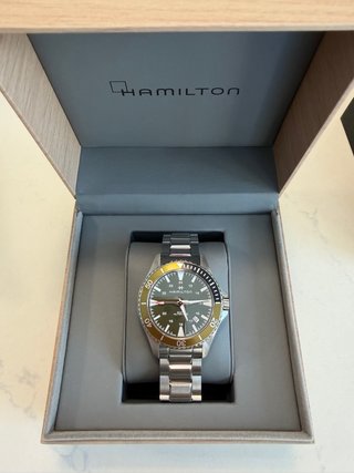 Hamilton Khaki Navy Scuba Auto Reloj Automático