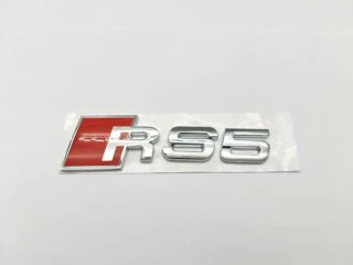 Emblema logo trasero Audi RS5 cromado