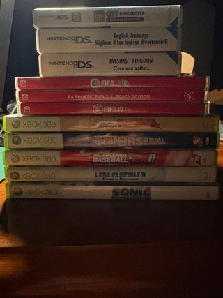 Lotto Giochi Nintendo 3DS, DS, Xbox 360