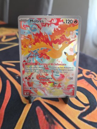 Pokemon Moltres 30° Anniversario