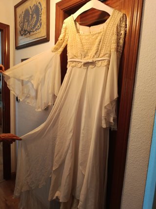 Vestido de novia estilo vintage