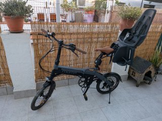 Bicicleta Moma Eléctrica Plegable