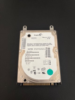 Disco Duro Seagate Momentus 80GB IDE