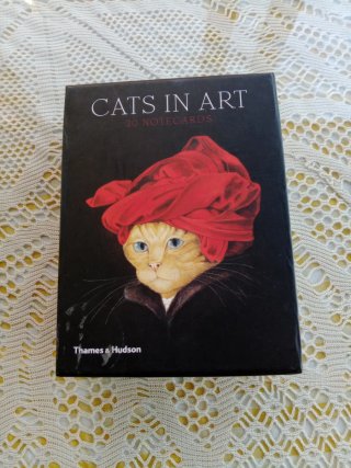 Collezione di cartoline Cats in Art