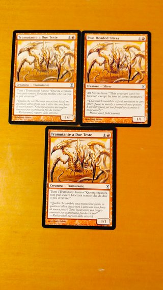 3x Tramutante a Due Teste Magic The Gathering