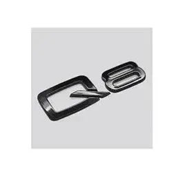 Emblema logo Audi Q8 negro