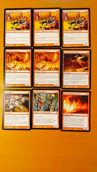 Magic the Gathering - Lotto 9 carte