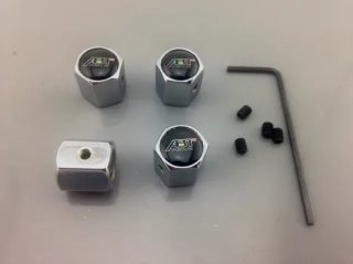 Tapones antirrobo válvulas llantas abt sportsline