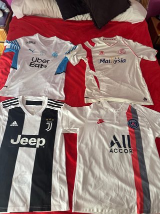 Pack de 4 Camisetas de Fútbol
