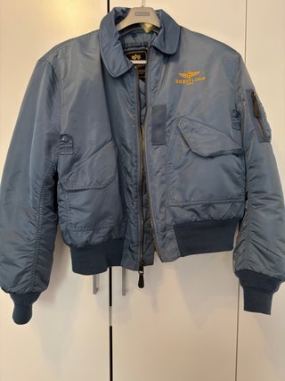 Chaqueta Alpha Industries x Breitling Talla XL